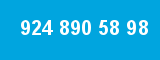 924 890 58 98 924 890 58 98